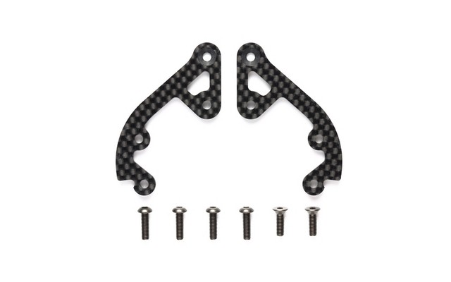 Tamiya TA07 Carbon Stiffeners Rear